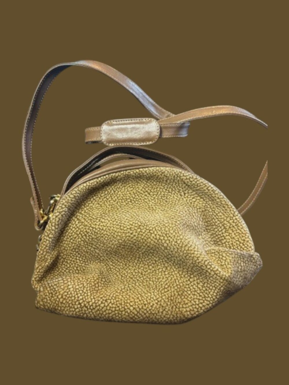 "PRICE DROP VTG Italian Borbonese Redwall LIMITED EDITION Numbered Crossbody Bag
